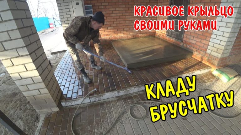 Виталик и Ангелина: купили кур / завели хозяйства в деревне / кладу брусчатку / сделал красивое крыльцо / ремонт дома