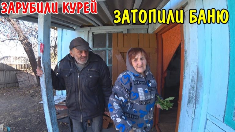 Виталик и Ангелина: БАБУШКА ЗАРУБИЛА КУРЕЙ / ЗАТОПИЛИ БАНЮ / АНГЕЛИНА ПОЖАРИЛА КОТЛЕТ / БАБУШКА ПОСАДИЛА МАЛИНУ / ВЛОГ